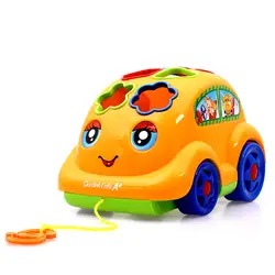 2015 новый милый детский автомобиль модель строительные блоки наборы DIY сборка игрушечный автомобиль Кирпичи Игрушки транспортные средства