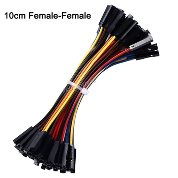 

Wholesale Hellotronics 5000 pcs/Lot Dupont Cable Wire 10cm Soft Silicon wire 26AWG 1Pin M/M M/F F/F Jumper Wire For Arduino