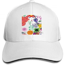 COLG Цветочные красоты Регулируемая Сэндвич бейсболка хлопок бейсболка с козырьком шляпа