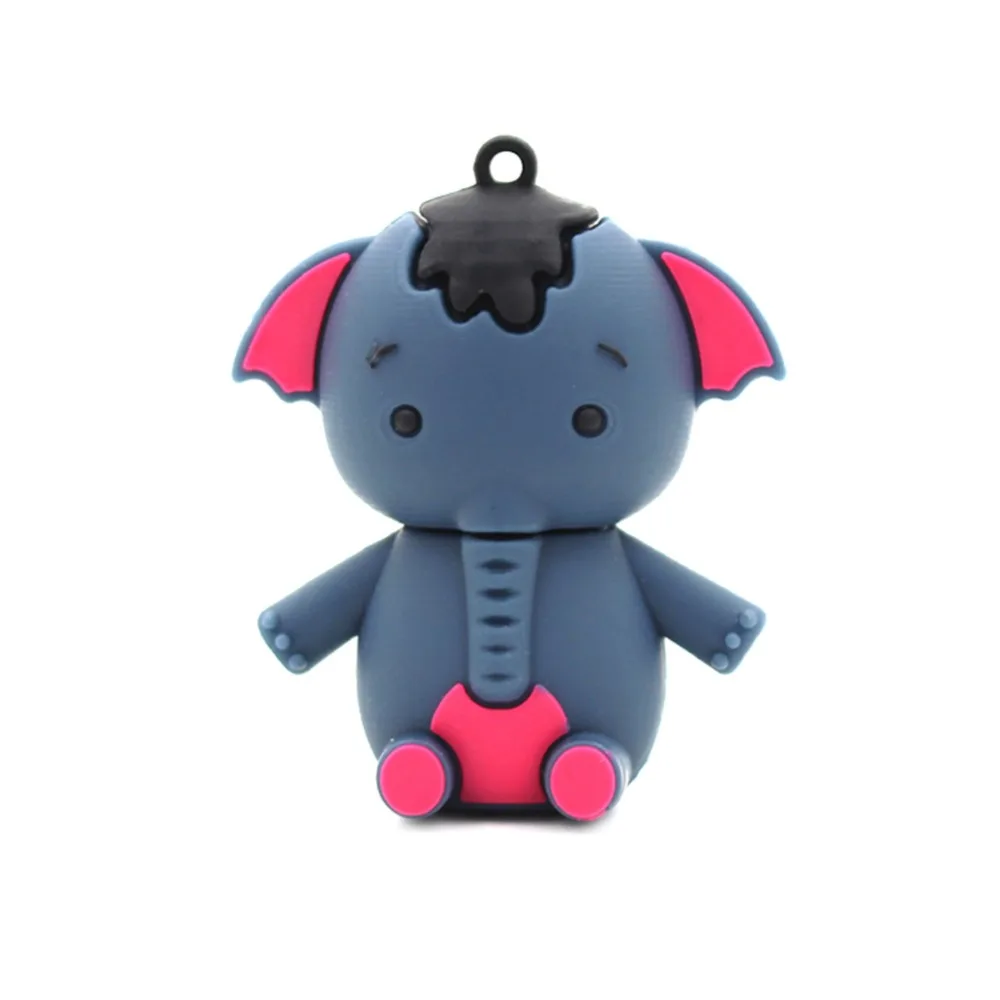 Usb флеш-накопитель elephant 64 ГБ 32 Гб 16 usb мультяшка 2 0 карта памяти 8 внешний