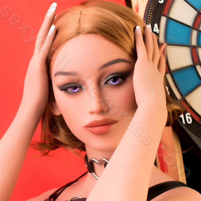 WMDOLL Новинка 2018 154 # оральная TPE Силиконовая секс кукла голова эльфа лицо высокое