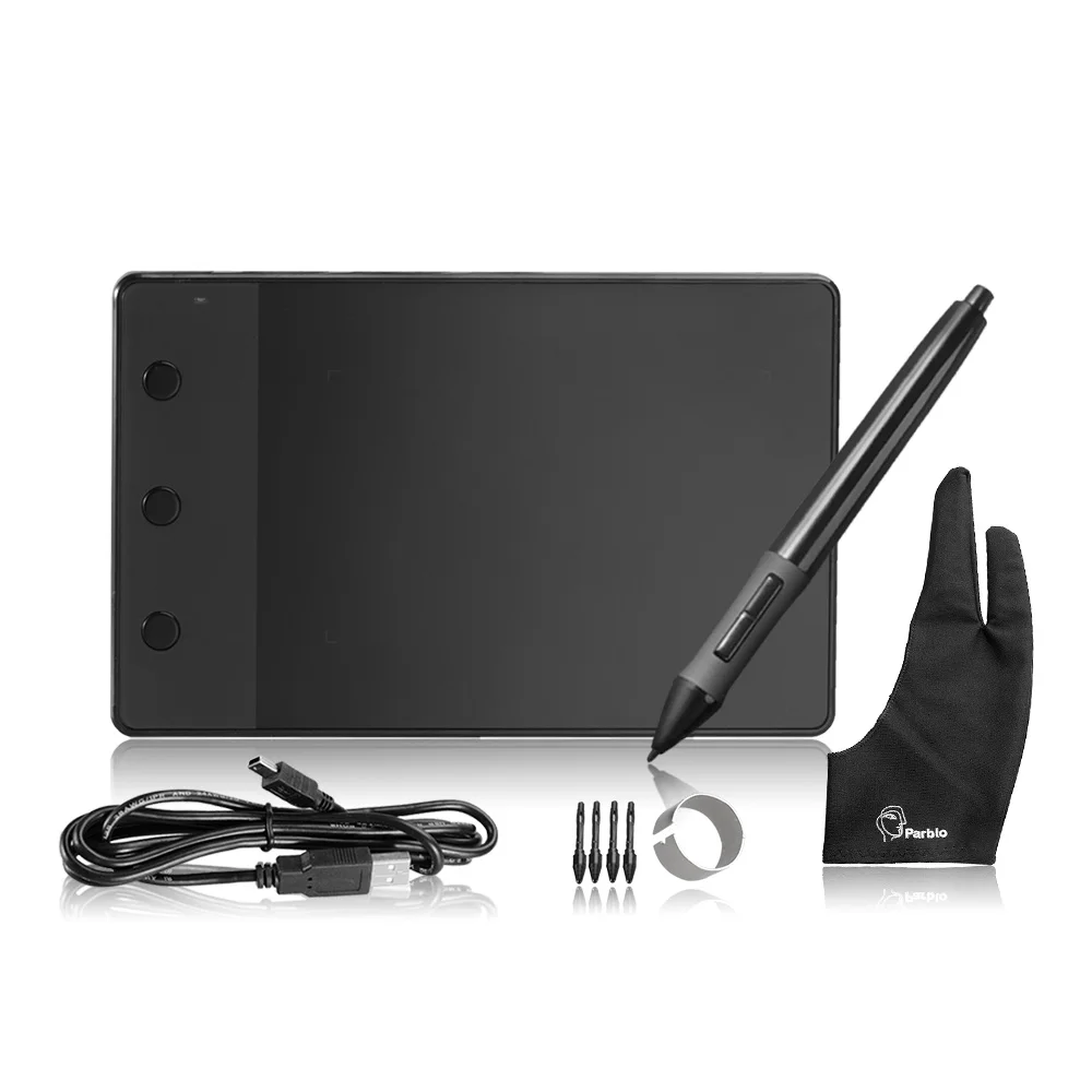 Huion H420 USB Graphics Drawing Tablet Board Kit