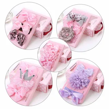 

Kids Baby Toddler Flower Headband Hair Band Headwear Sets 3pcs