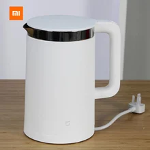Оригинальные Термостатические электрические чайники Xiaomi Mijia 1,5 л 12 часов термостат чайник умное управление с помощью приложения для мобильного телефона