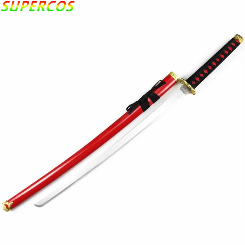 Высокое качество Touken Ranbu онлайн японский самурай деревянный 100 см Косплей Опора самурайский меч