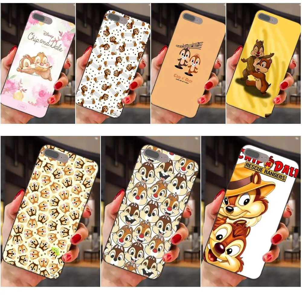 

For Apple iPhone 4 4S 5 5S SE 6 6S 7 8 Plus X XS Max XR Pattern Soft Phone Case Cartoon Cute Chip And Dale