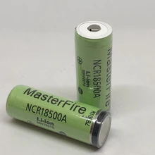 MasterFire 2 шт./партия новые оригинальные защищенные 3,7 в NCR18500A 2000 мАч литий-ионные аккумуляторные батареи с PCB для Panasonic