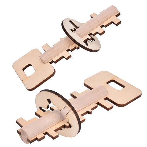 Novelty Key Unlock Puzzle Intelligence Educational Toys Puzzles Pre