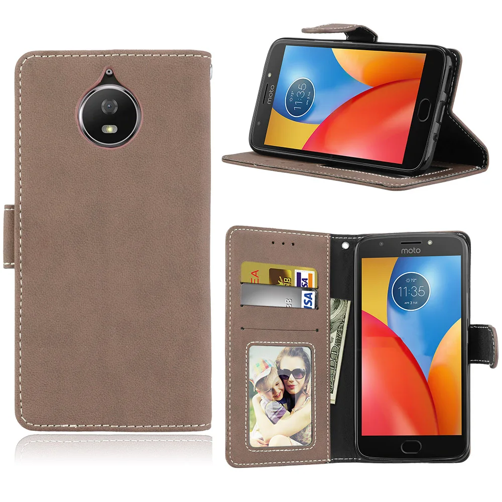 Wallet Case For Moto G5s Plus XT1803 XT1805 XT1804 XT1806 Flip Cases Matte Leather Cover G5S+ Stand Holder Bag | Мобильные телефоны