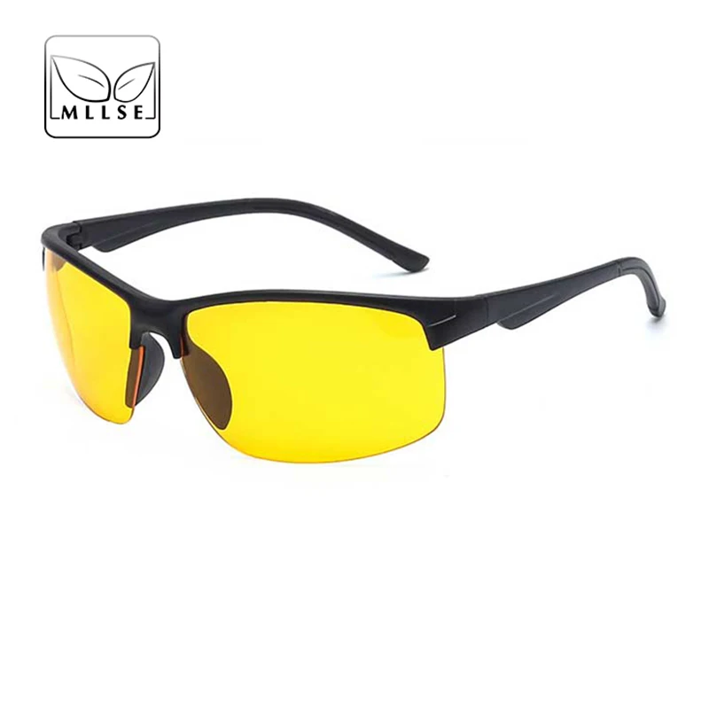 

MLLSE New Brand Night Vision Goggles Drivers Men Women Goggles Safe Driving At night Luminous Unisex Night-Vision Goggles