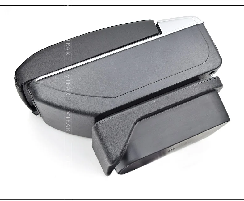 Vtear для Toyota EZ автомобильный подлокотник кожаный подлокотник abs коробка для хранения центральная консоль автомобиль-Стайлинг Аксессуары украшение автомобиля