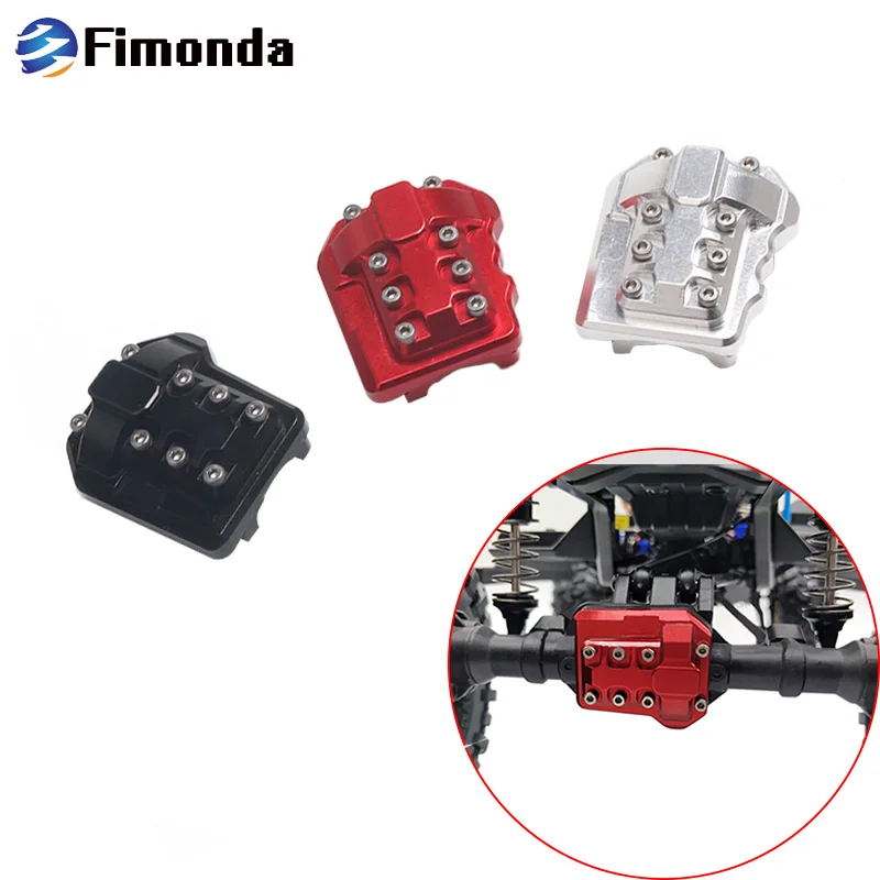 TRX4 Aluminum Differential Housing Cover Front and Rearf Axle Cover for