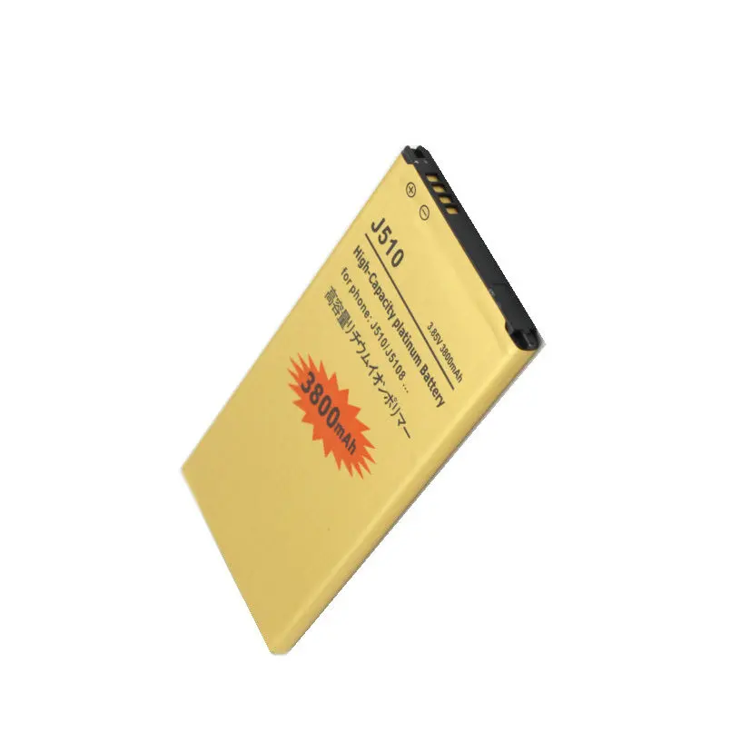 5 шт. 3800 мА/ч EB-BJ510CBC запасная батарея для 2016 Edition Samsung Galaxy J5 ( 6 ) SM-J510 J510 J510FN J5109 J5108 |