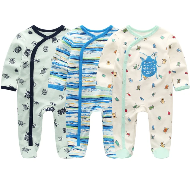 Summer Baby Rompers Spring Newborn Baby Clothes For Girls Boys Long Sleeve ropa bebe Jumpsuit Baby Summer Baby Rompers Spring Newborn Baby Clothes For Girls Boys Long Sleeve ropa bebe Jumpsuit Baby Clothing boy Kids Outfits