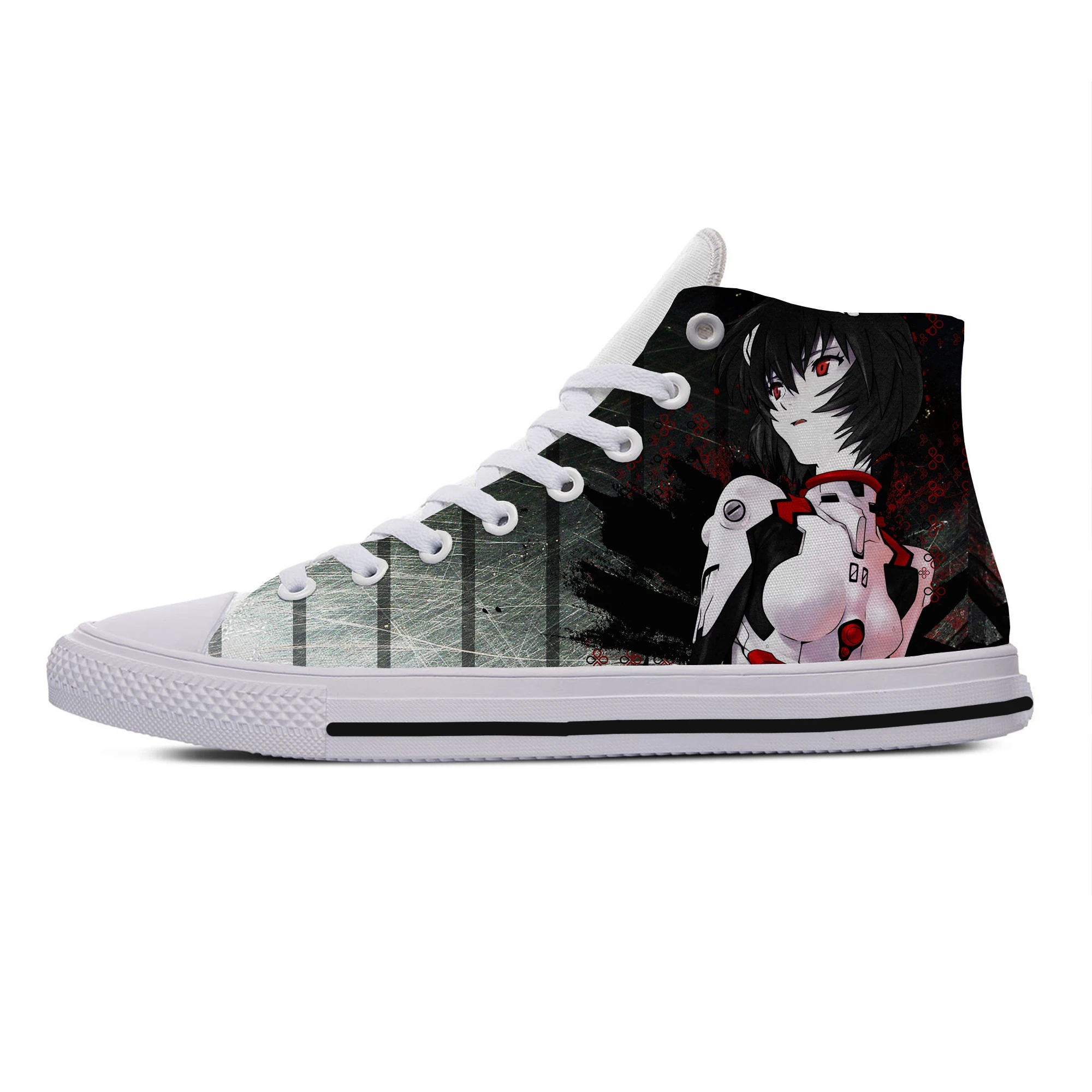

Hot Cool Fashion Funny High Quality Sneakers Handiness Casual Shoes For Men Women 3D Printed Anime Neon Genesis Evangelion EVA