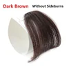 MERISI HAIR 4Color Clip In Hair Bangs Hairpiece Synthetic Fake Bangs Hair Piece Clip In Hair Extensions ► Photo 3/6