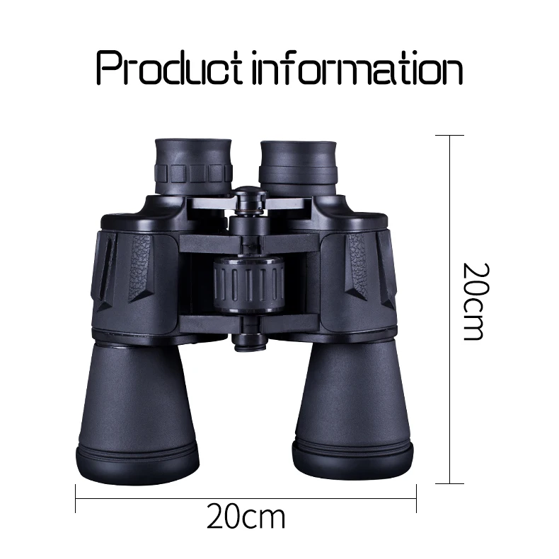 Мощный бинокль для охоты 20X50 телескоп для мобильного объектива Профессиональный с высоким увеличением окуляр водонепроницаемый HD объектив