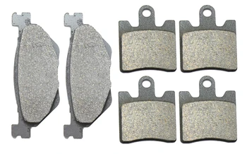 

Brake Pad Set for YAMAHA Street FJR1300 FJR 1300 AS ABS Electric Shift 2D2- 2006 2007 2008 2009 Front Rear