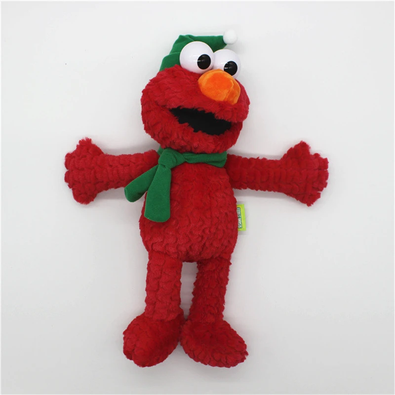 См 1 шт. 35 см Elmo плюшевые мягкие игрушки Рождество Elmo Мягкие куклы