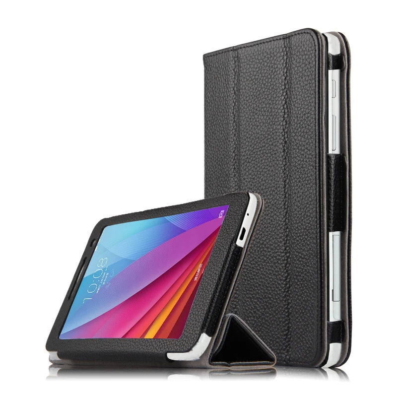 

Ultra Slim Genuine Real Leather Stand Cover Magnet Smart Funda Case For Huawei MediaPad T1 7.0 T1-701U/W T2 7.0 BGO-DL09 BGO-L03