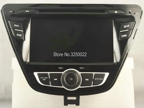 Best Android 9.0 Car Dvd Navi Player FOR HYUNDAI ELANTRA 2014 audio multimedia auto stereo support DVR WIFI DAB OBD all in one 1