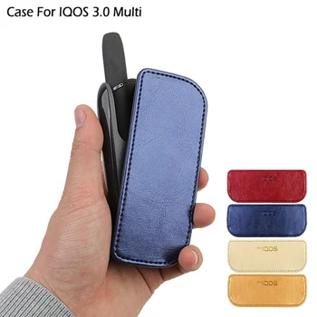 

Portable PU Leather Bag Universal Pouch Case Holder Storage Box Full Protective Carrying Cover For IQOS 3.0
