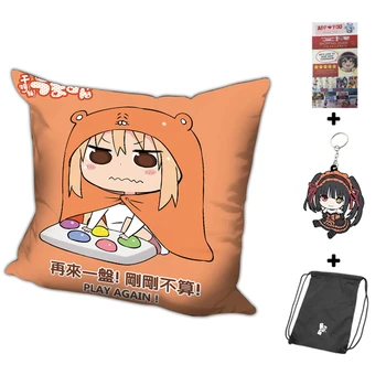 

Hobby Express 40 x 40cm Umaru Doma - Himouto Umaru Chan Anime Dakimakura Square Pillow Cover H0249