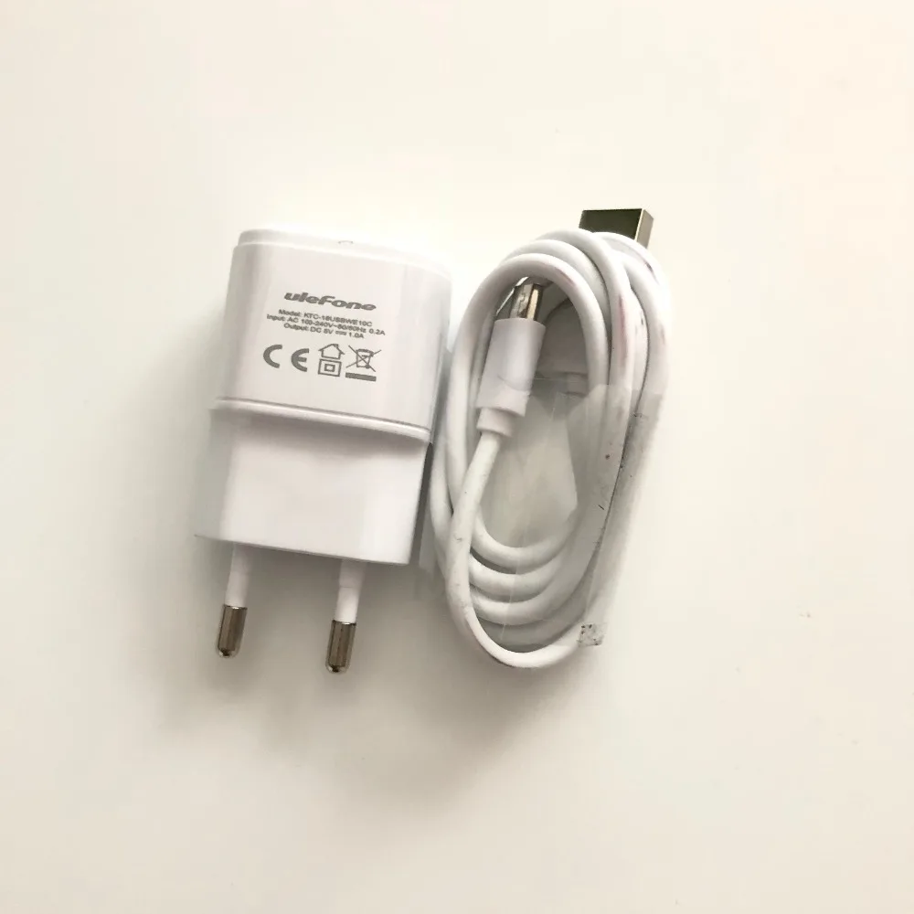 

New Travel Charger + USB Cable USB Line For Ulefone S8 Pro MTK6737 Quad Core 5.3 inch HD 1280x720 Free Shipping