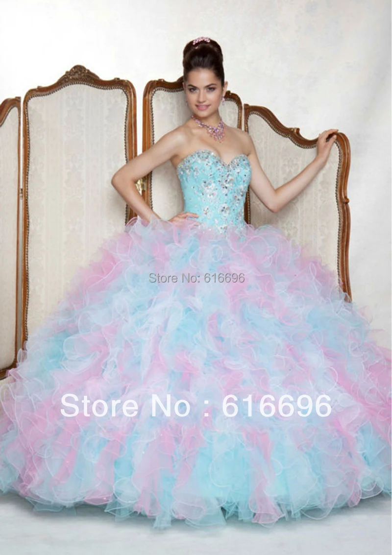 pastel quinceanera dresses