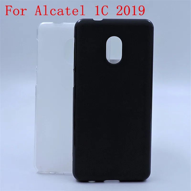 

Luxury Soft Silicone Phone Case Cover For Alcatel 1C 2019 Back Covers For Alcatel 1C 2019 Coque Fundas Shell Capa