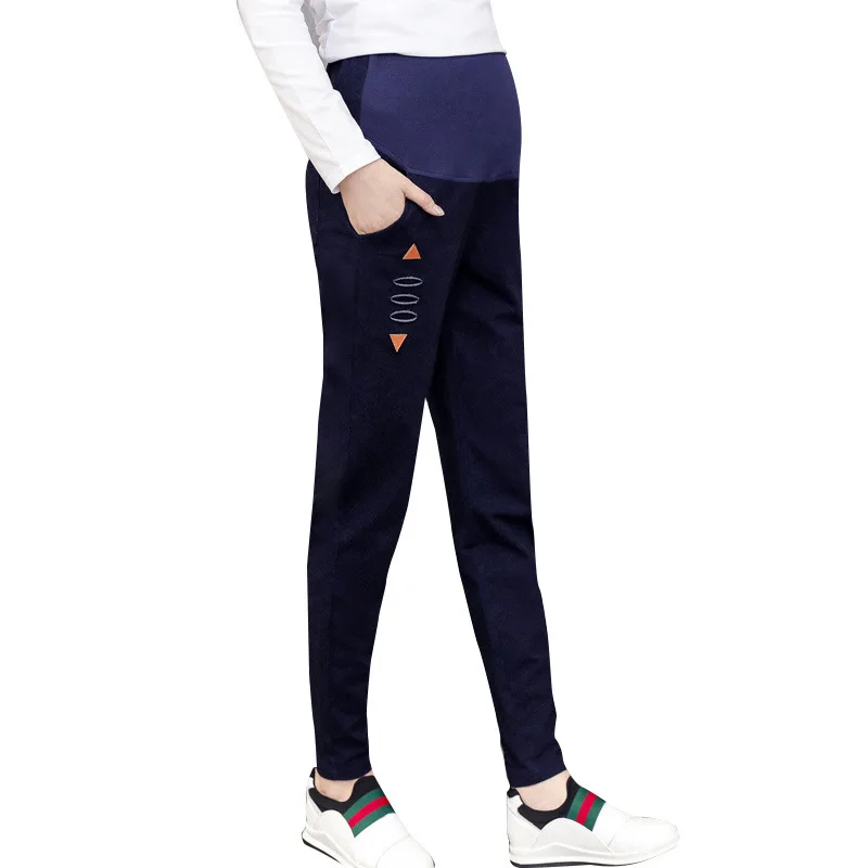 

Sport Pants Pregnancy Clothes M-2XL Suitable For Large Size Fashion Comfortable Trousers Belly Legging Pregnant Women Clothes