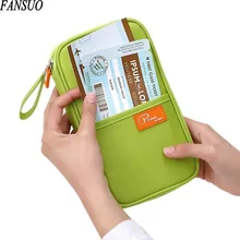 Nouvelle Arrivée Femmes Organayzer Voyage Document Titulaire Carte Portefeuille Hommes De Mode Longue Certificat Passeport Paquet Poche Carte Pack