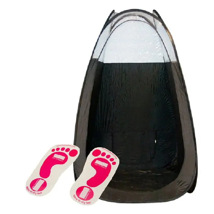

DELUX PINK Pop Up Spray Tan Tent Tanning Machine Booth Free shipping