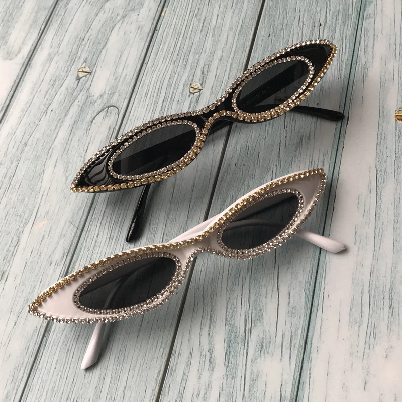 ZAOLIHU, сексуальные женские солнцезащитные очки "кошачий глаз", роскошные солнцезащитные очки с бриллиантами, UV400, вечерние очки, горячая распродажа, ручная работа, oculos de sol