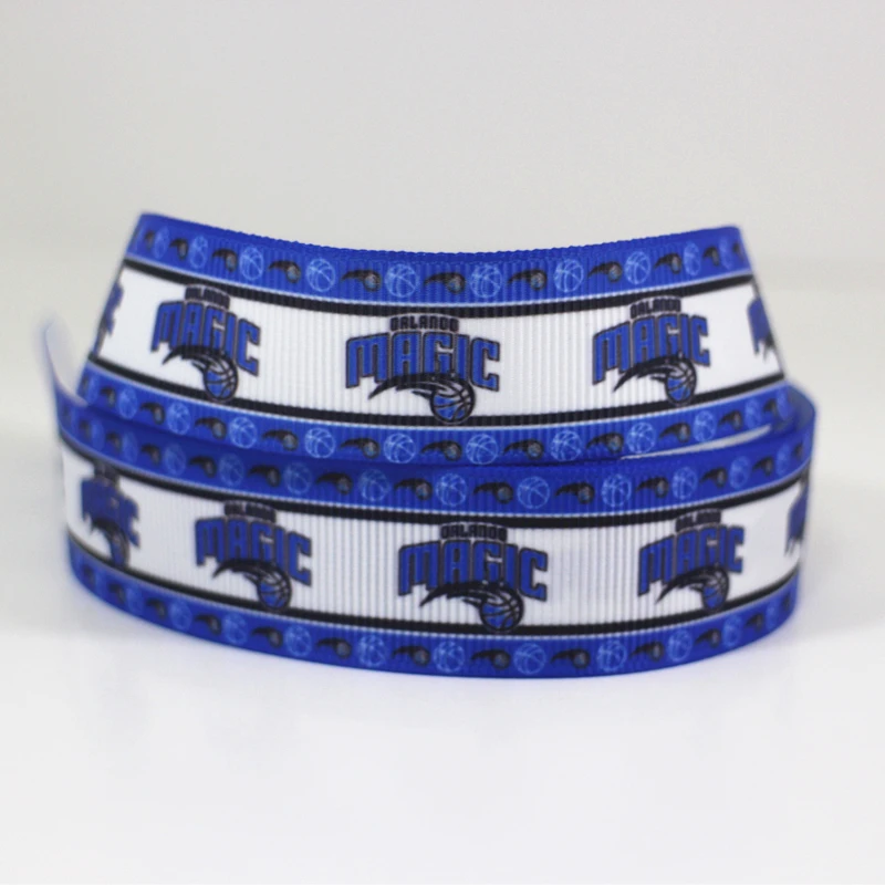 

50yards 7/8" 1" 1.5" 2" 3" 22mm 25mm 38mm 50mm 75mm sports team printed grosgrain ribbon for party gift decoration headband