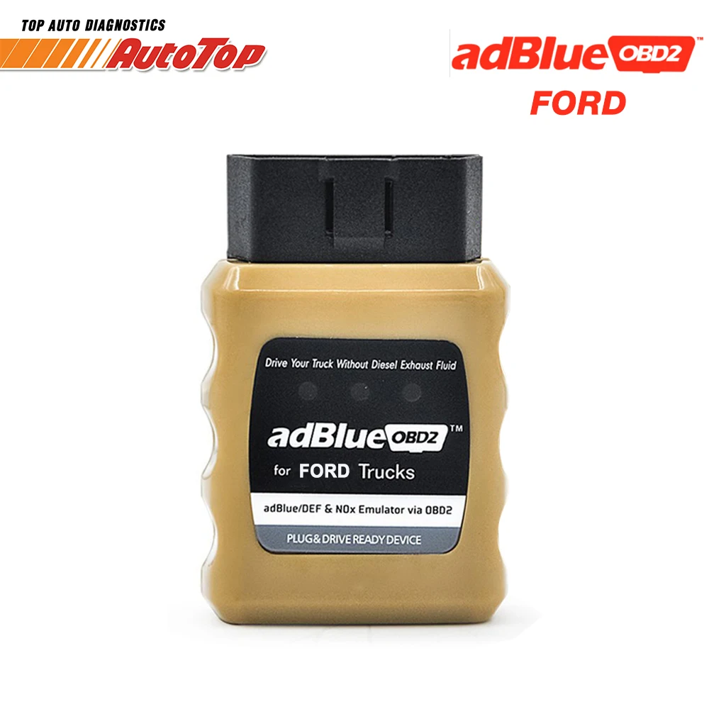 ODB 2 эмулятор Adblue OBD2 для FORD грузовики с DEF эмулятор Nox Евро 4/5 через ODB2 Ad blue для Ford