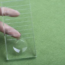 THINKSHOW 1/2/5/10 шт печать с украшением в виде кристаллов Стекло точильный камень для жидкий клей для ресниц Клей подставки для поддонов, инструменты для макияжа