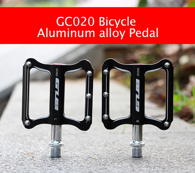 GUB, ультралегкие алюминиевые велосипедные педали, противоскользящие, герметичный подшипник, плоская платформа, MTB, педаль для горного велосипеда, педаль BMX, велосипедные запчасти