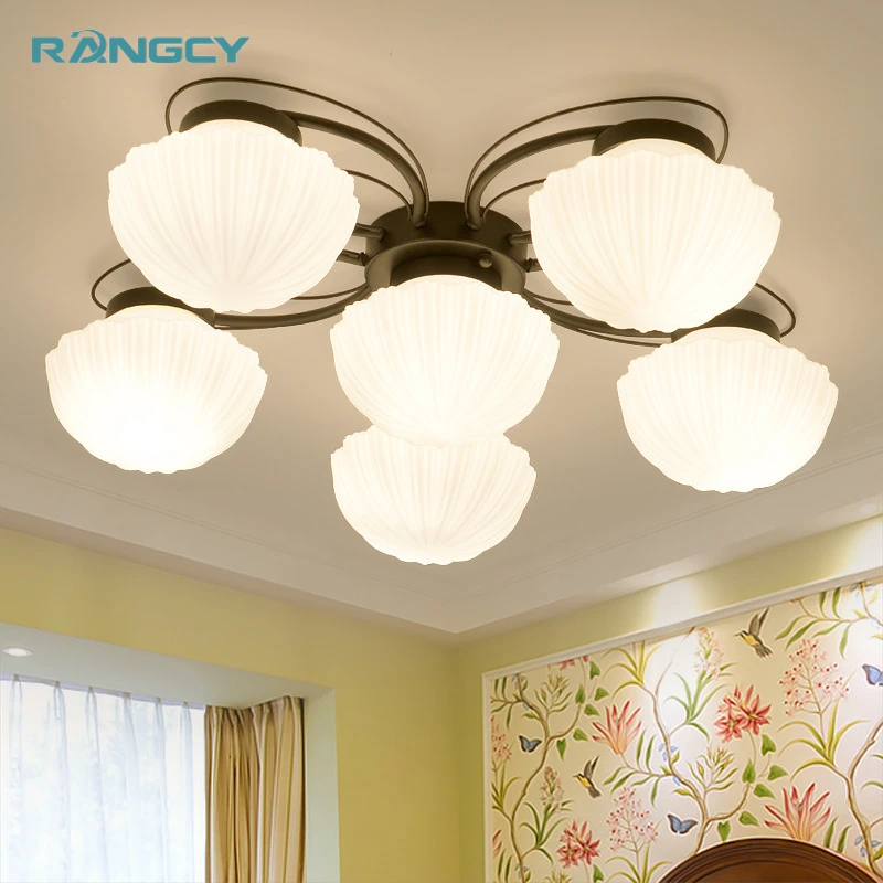 

3/4/6/8 Light LED bulbs Surface Mounted Modern Led Ceiling Lights For Kitchen Kids Bedroom Home Modern Led Ceiling Lamp Fixture