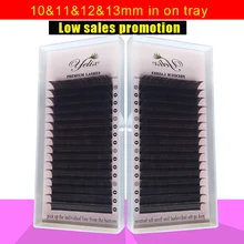Individual False Eyelashes Lashes Mink Colored Eyelash Extension Cilios Posticos Fake Natural Brown Color Eye Lash Nep Wimpern