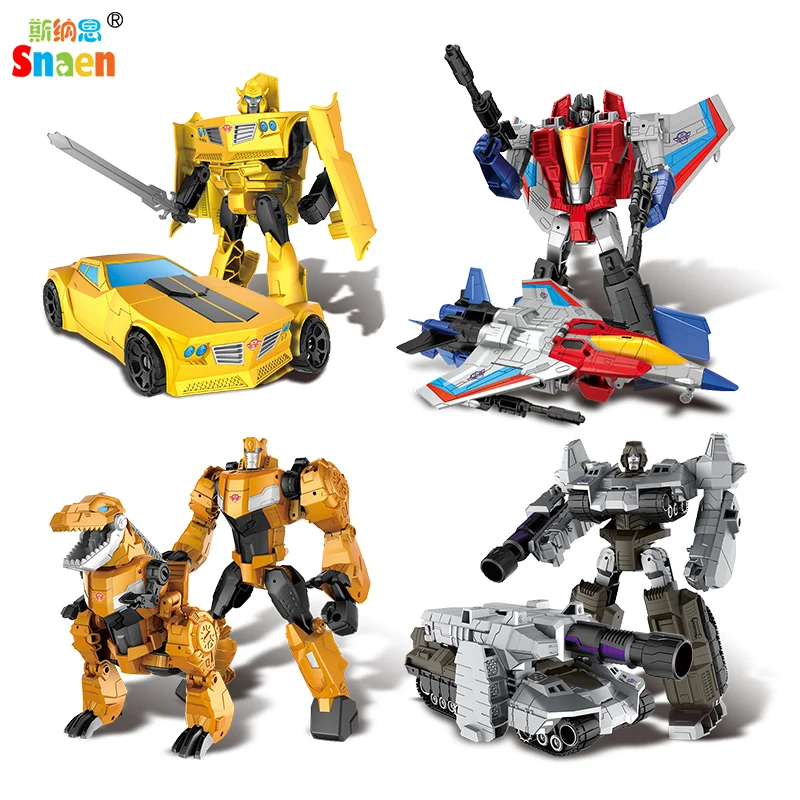 

Deluxe Classic Transformation Car Educational Action Figures Toys Alloy Plastic Robot Car for Kids Gift Cars for boys