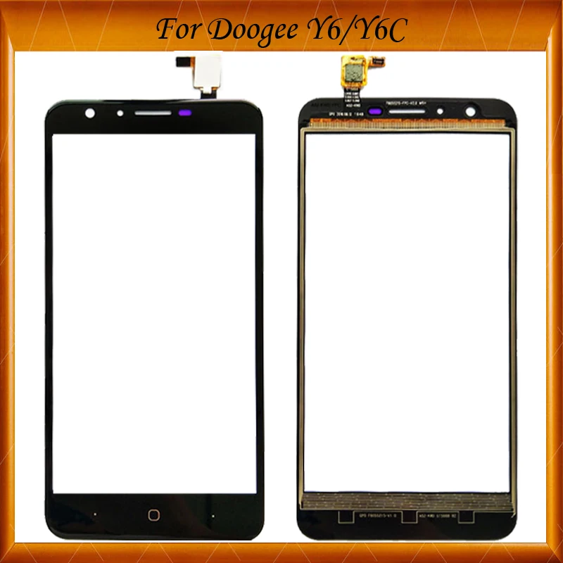 

For Doogee Y6 / Y6C Touch Screen Digitizer 100% tested OK Digitizer Glass Panel Replacement IN Stock