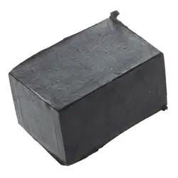 Столешница черная резиновая прямоугольная 25 мм x 38 мм Защитная ножка