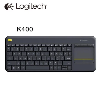 

Logitech K400 Plus Wireless Touch Keyboard with Touchpad Notebook Touch Panel Uniflying Tech for PC Laptop Android Smart TV HTPC