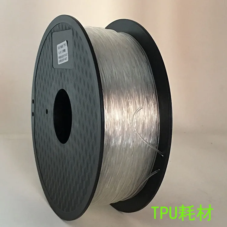 TPU 3D Printer Filament Flexible Soft 3D Printing material 1.75mm flex  caneta diferente Printer Modeling shimano mini print 