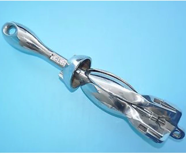 

Folding Anchor Grapnel Type 3.3 Lb / 1.5 Kg Stainless Steel