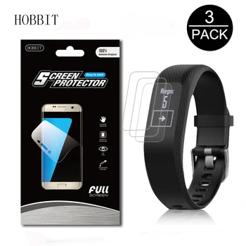 

3Pack For Garmin Vivosmart 3 Sports Smart Watch band Anti-shock Explosion-Proof Screen Protector Anti-Scratch LCD Film
