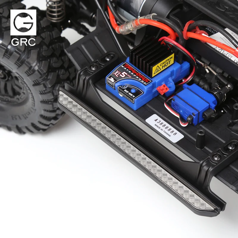 Free shipping Rc 1/10 Car Upgrade Parts Pedal Metal Anti Skid