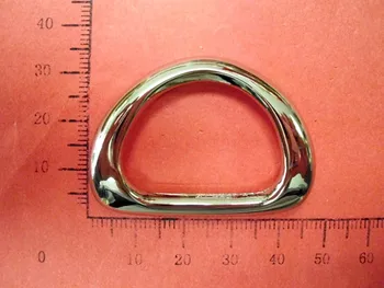 

1 inch zinc alloy nickle D ring for Bag, garment, shoes, bag parts, DIY hardware accessories Handbag Ring Buckle belt