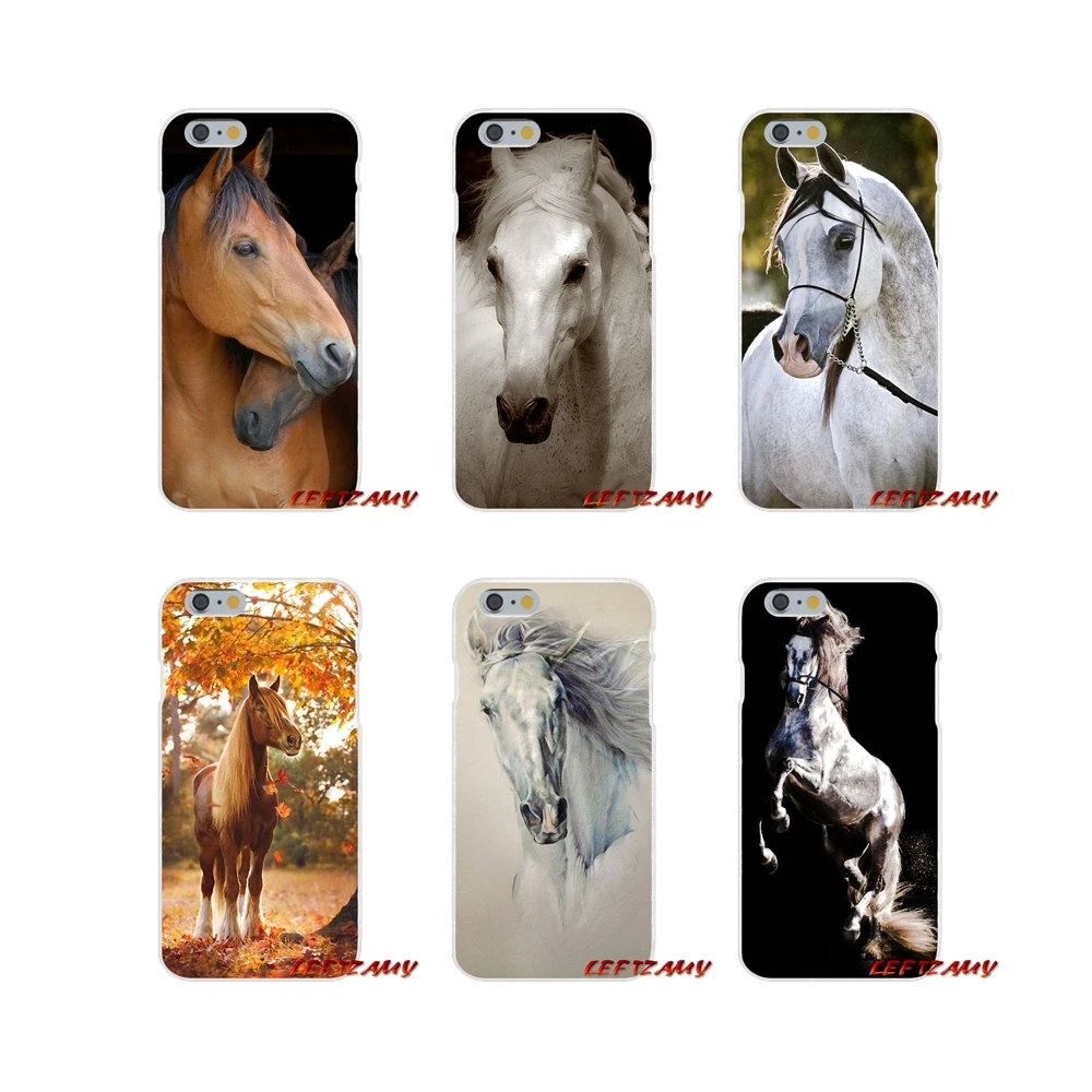 

For Samsung Galaxy A3 A5 A7 J1 J2 J3 J5 J7 2015 2016 2017 Accessories Phone Cases Covers Watercolor horse Running Horses